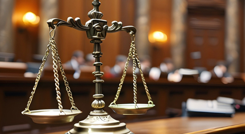 Full process voice certification system for the court